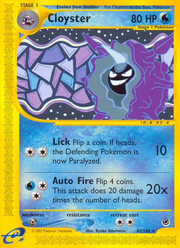 Cloyster, 042/165
