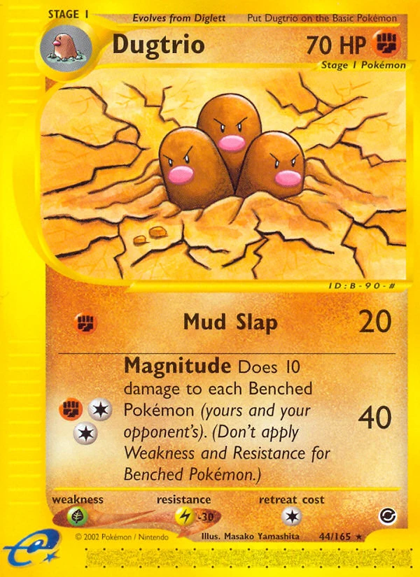 Dugtrio, 044/165