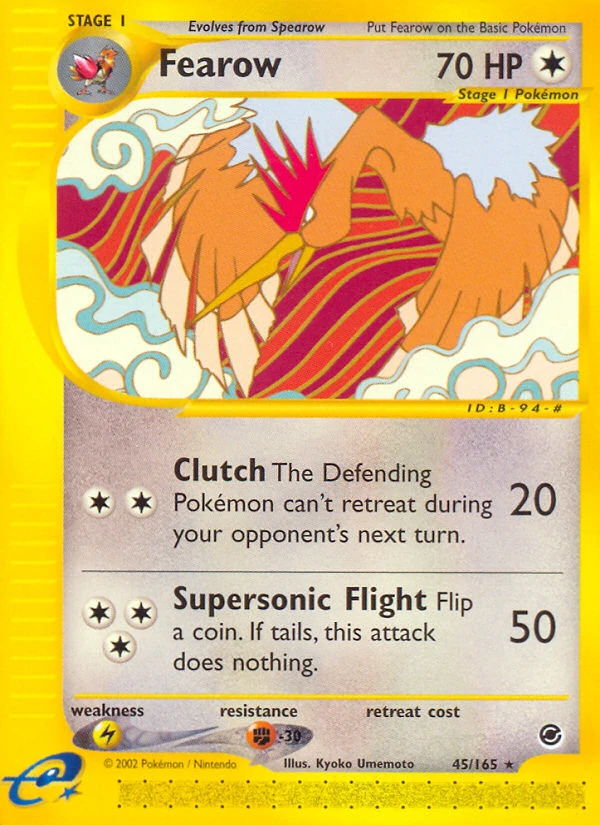 Fearow, 045/165