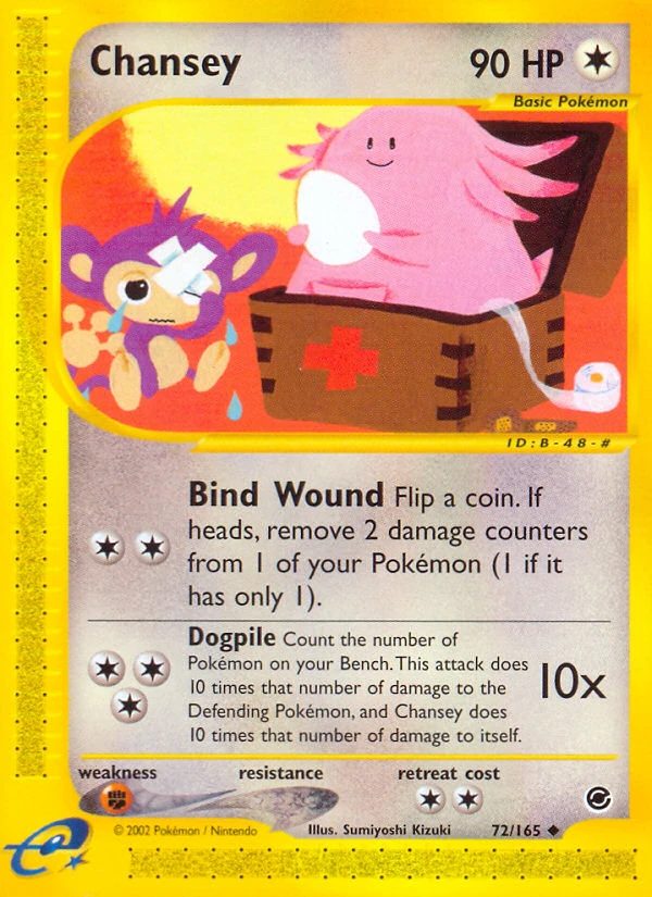 Chansey, 072/165
