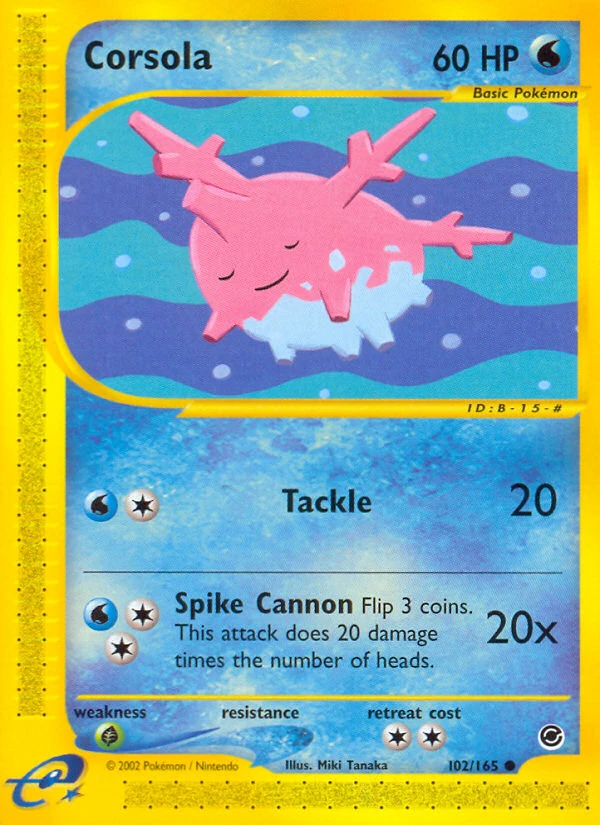 Corsola, 102/165