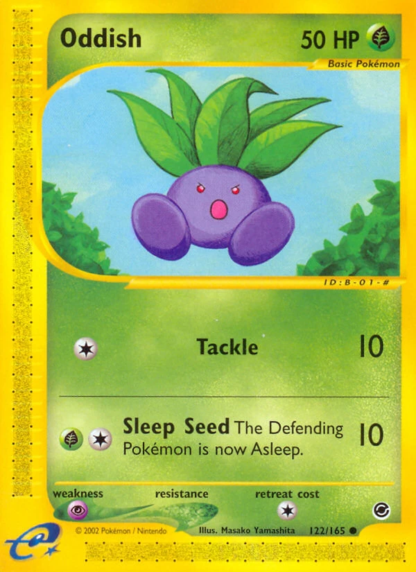 Oddish, 122/165