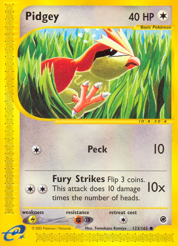 Pidgey, 123/165