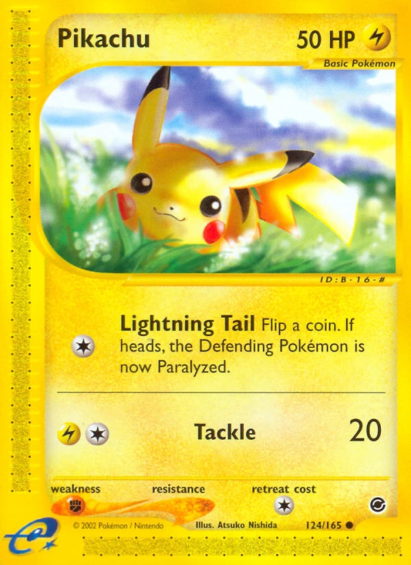 Pikachu, 124/165