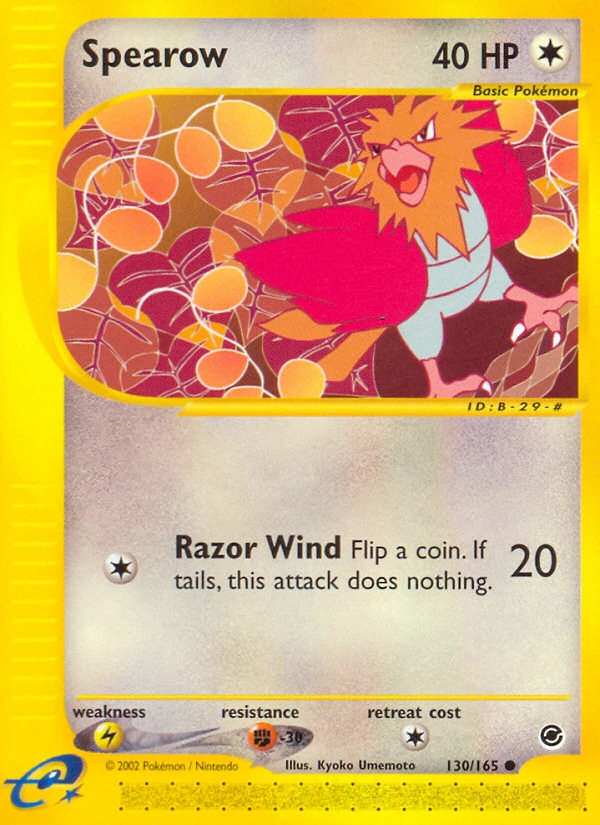 Spearow, 130/165