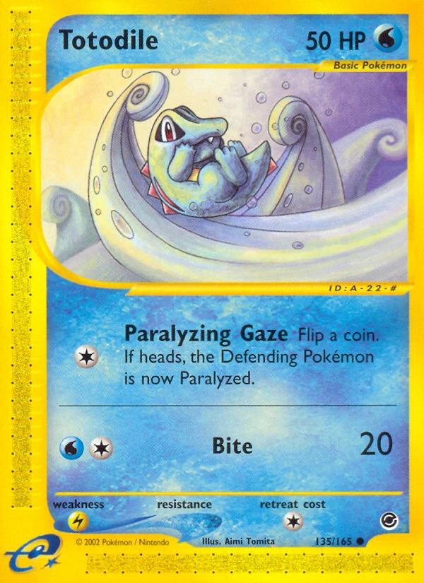 Totodile, 135/165
