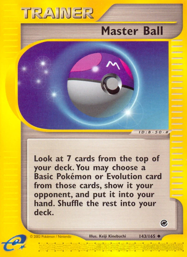 Master Ball, 143/165
