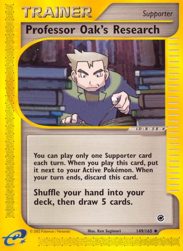 Professor Oak's Research, 149/165