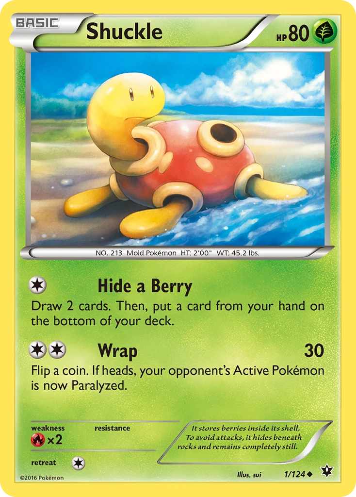 Shuckle, 001/124