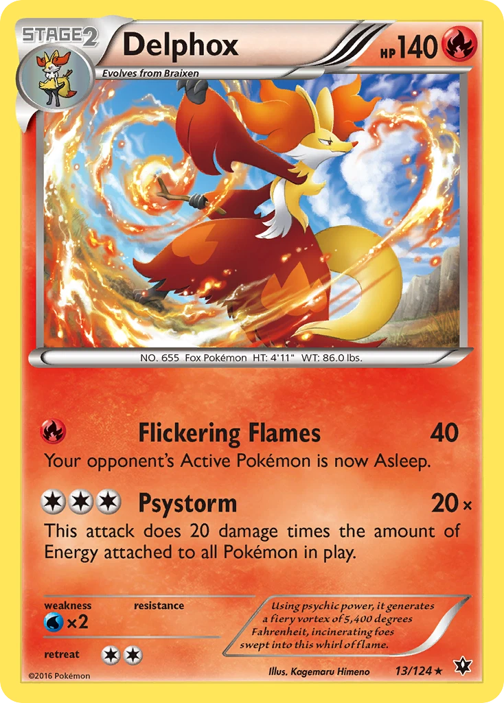 Delphox, 013/124
