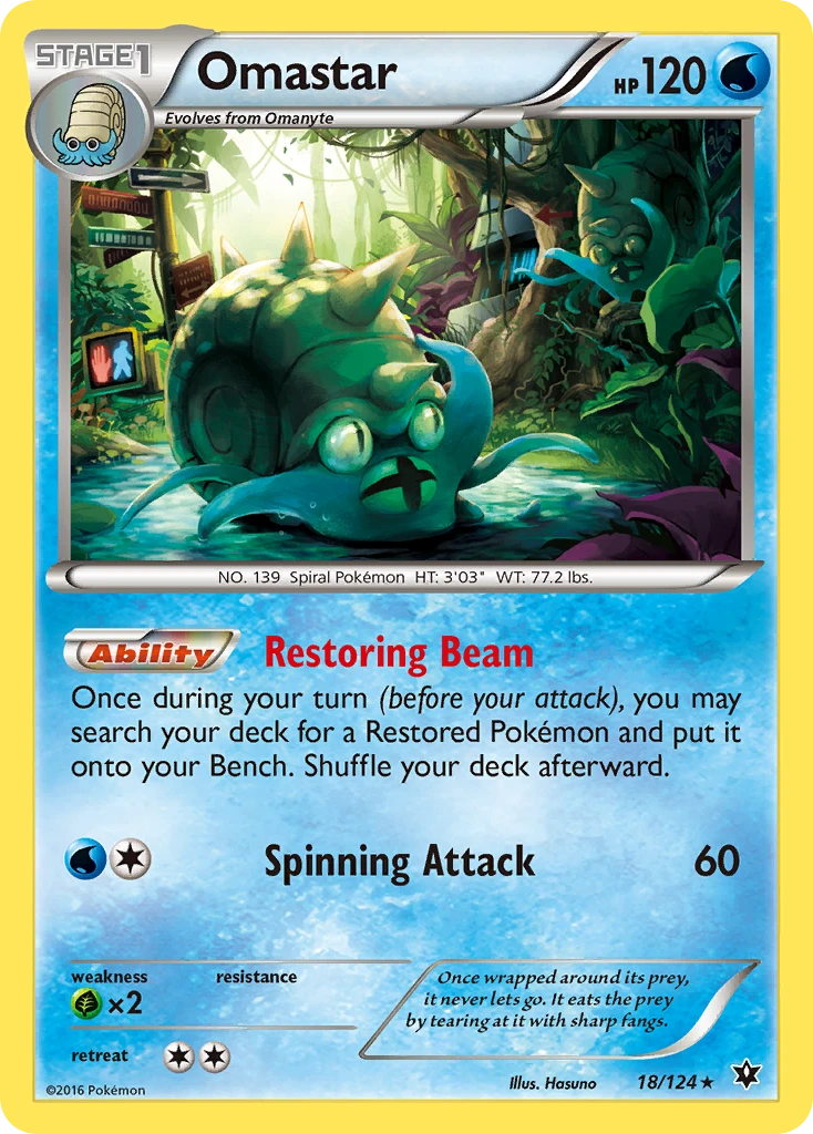 Omastar, 018/124