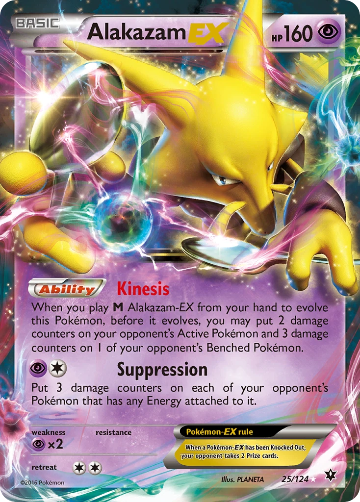 Alakazam-EX, 025/124