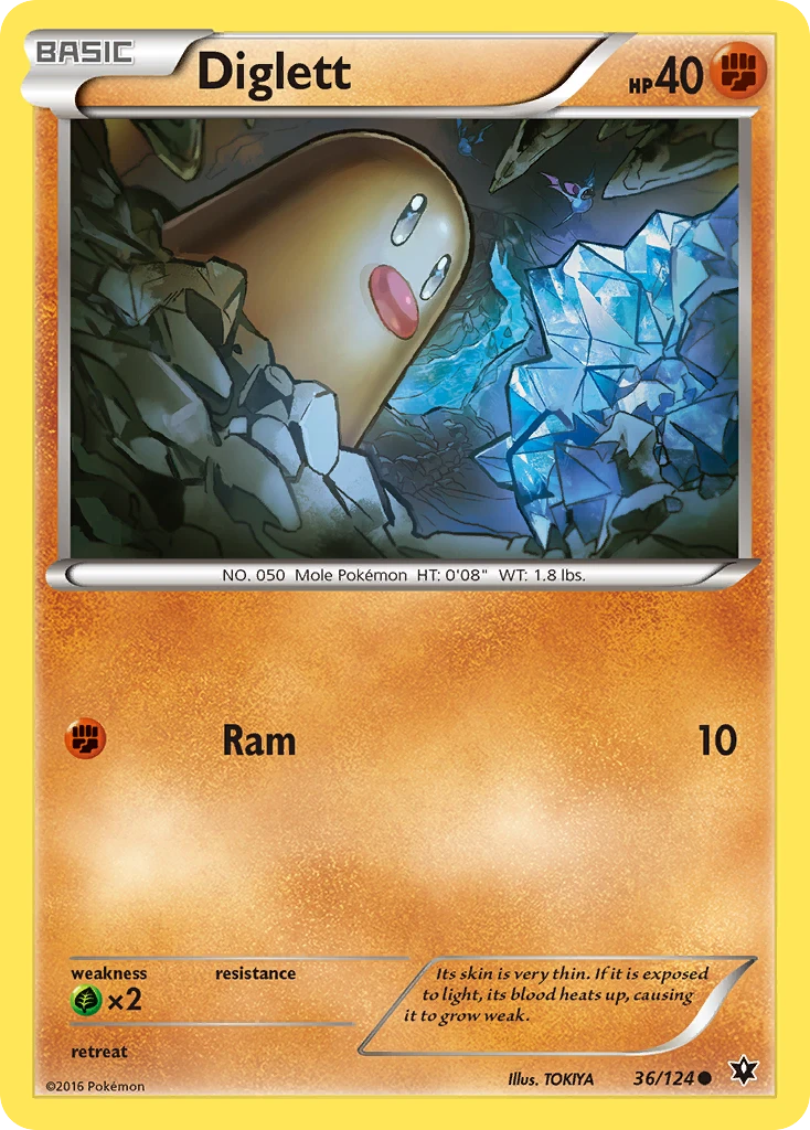 Diglett, 036/124