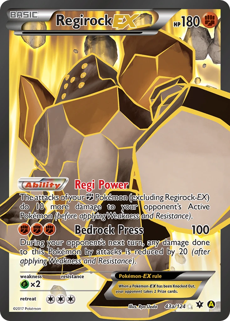 Regirock-EX, 43a/124