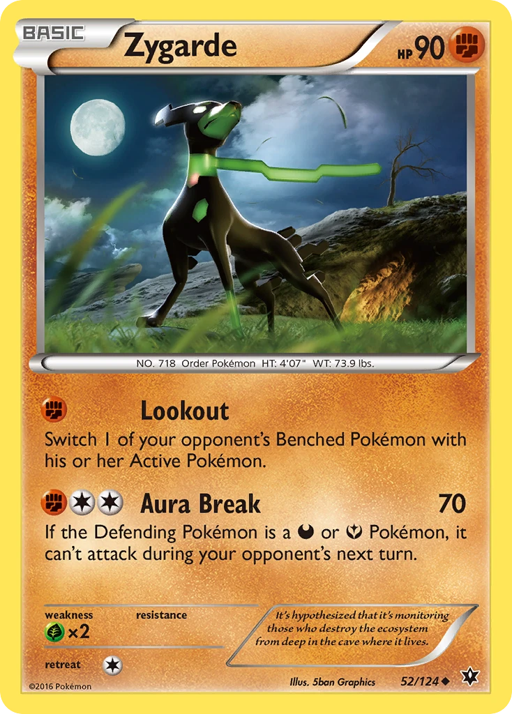 Zygarde, 052/124