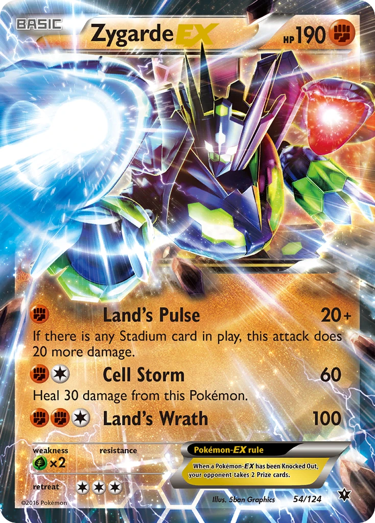 Zygarde-EX, 054/124