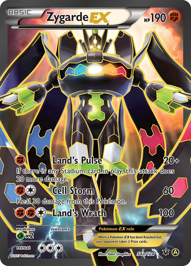Zygarde-EX, 54a/124