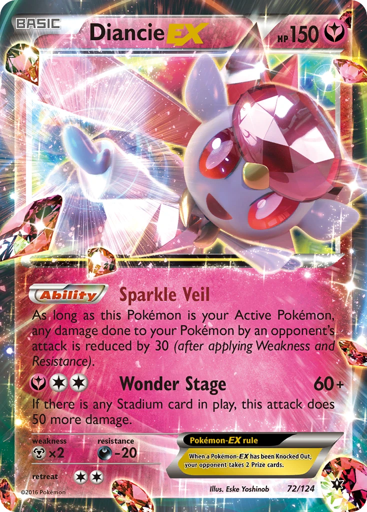 Diancie-EX, 072/124
