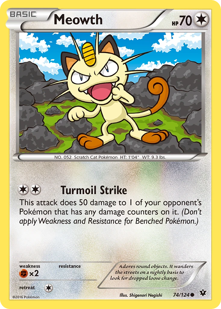 Meowth, 074/124