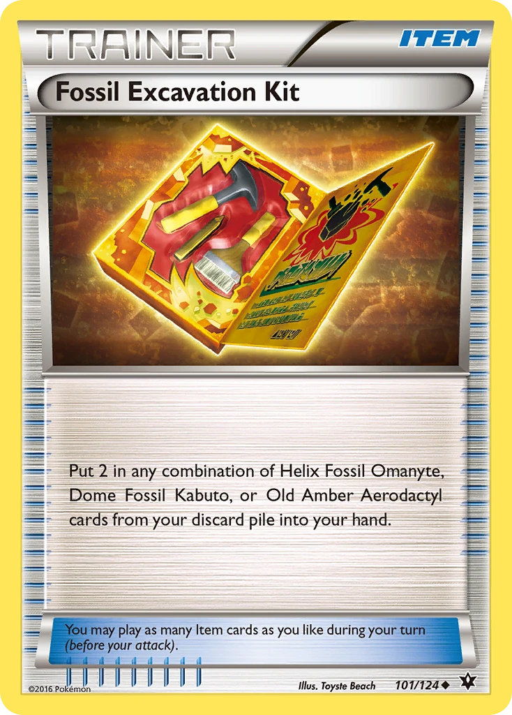 Fossil Excavation Kit, 101/124
