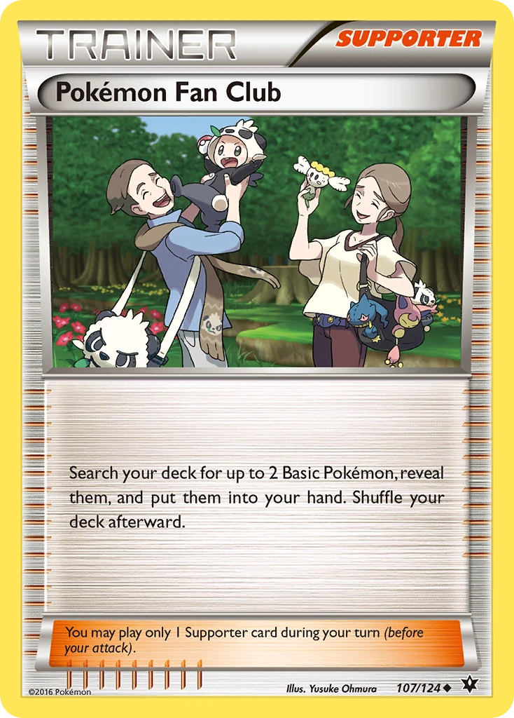 Pokémon Fan Club, 107/124