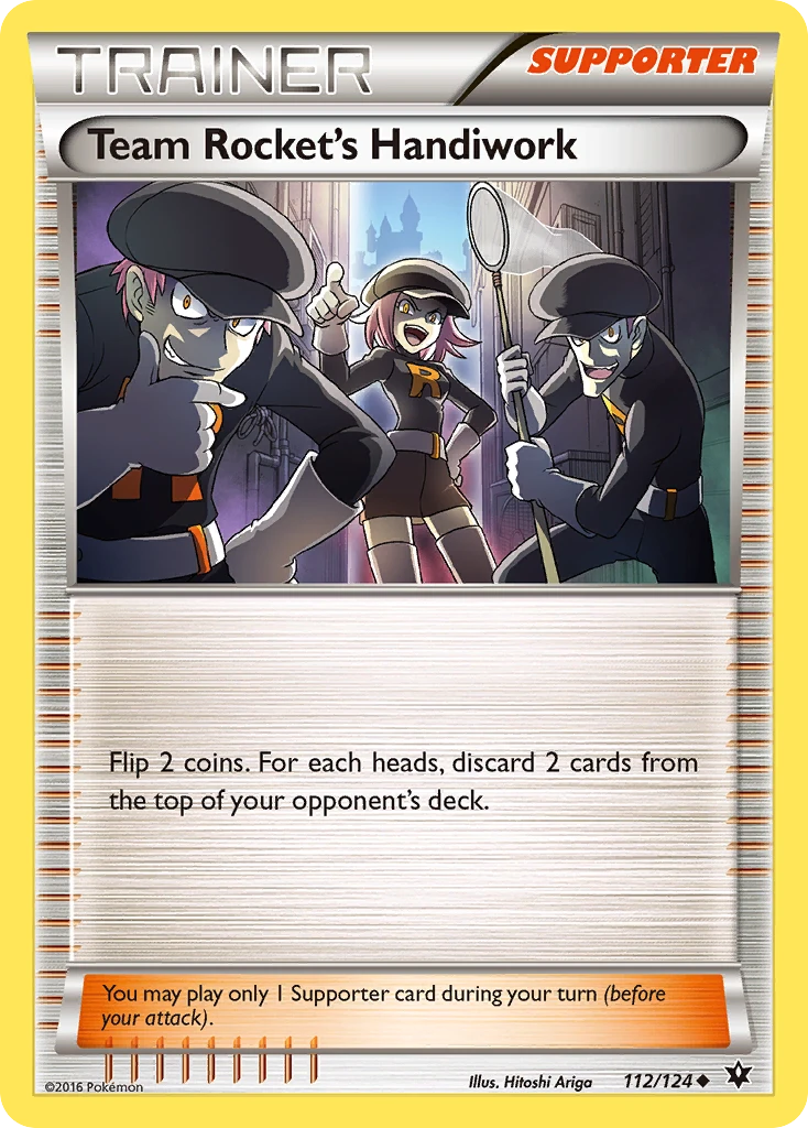 Team Rocket's Handiwork, 112/124