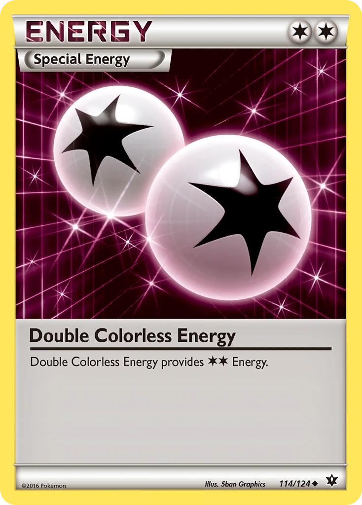 Double Colorless Energy, 114/124