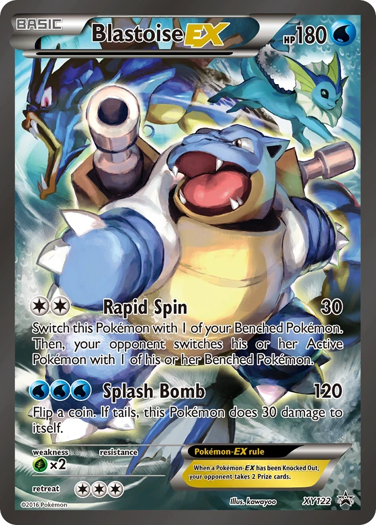 Blastoise-EX, XY122