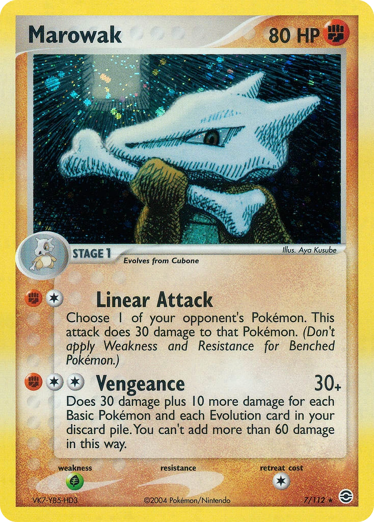 Marowak, 7/112