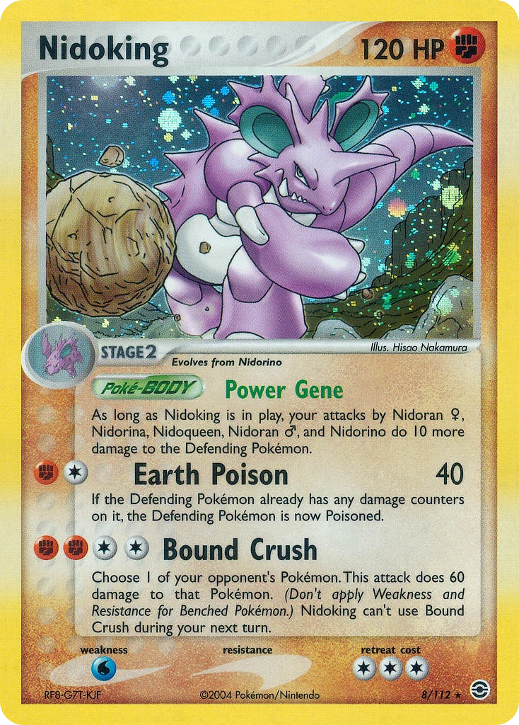 Nidoking, 8/112