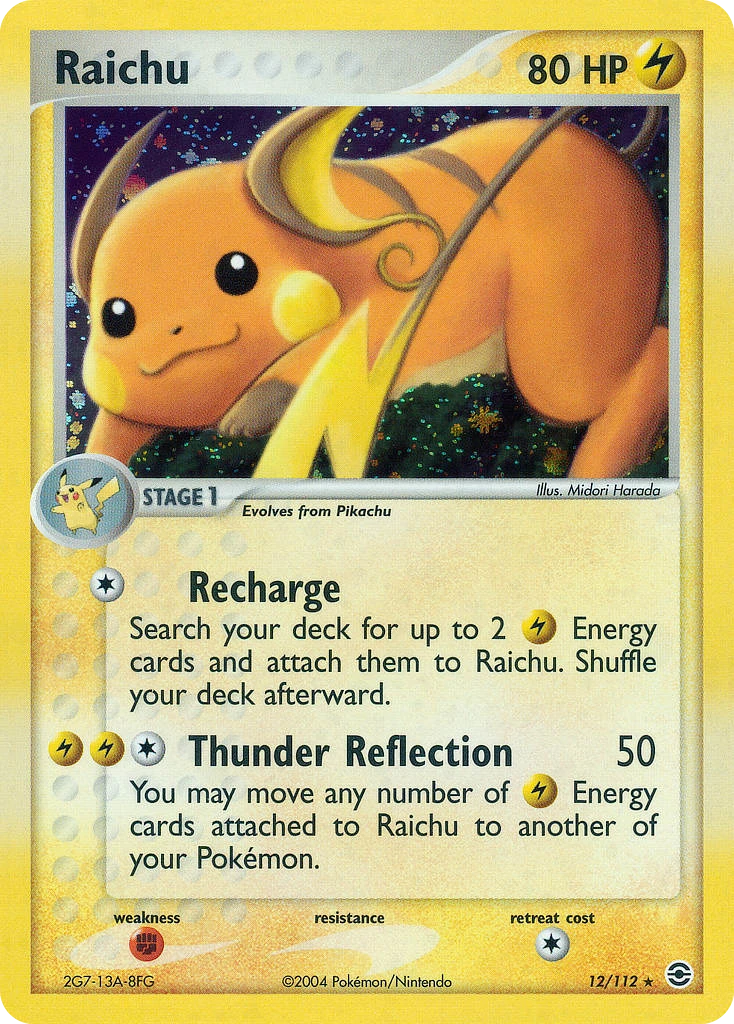 Raichu, 12/112