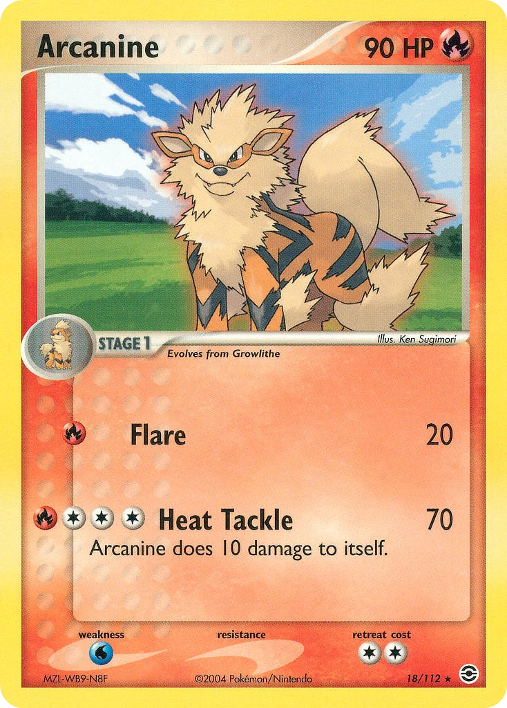 Arcanine, 18/112