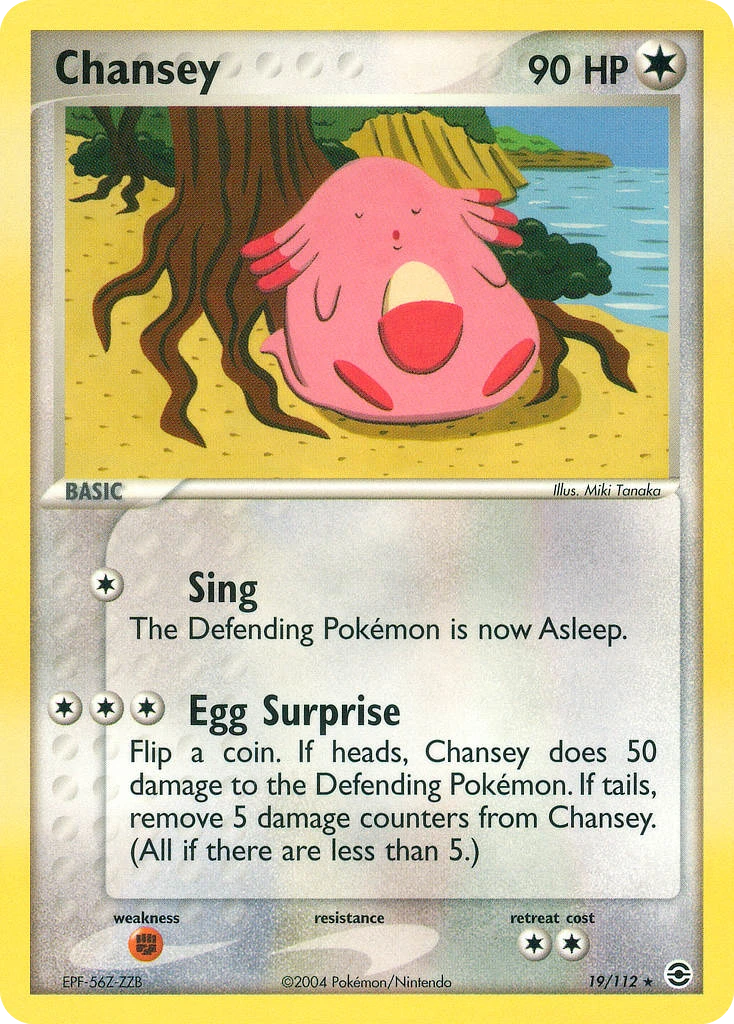 Chansey, 19/112