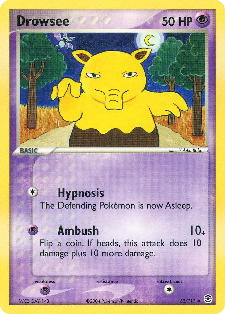 Drowzee, 32/112