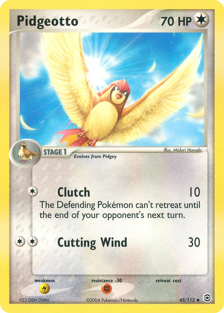 Pidgeotto, 45/112