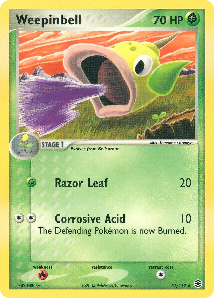 Weepinbell, 51/112