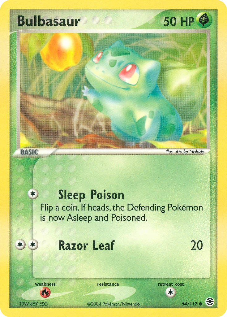 Bulbasaur, 54/112