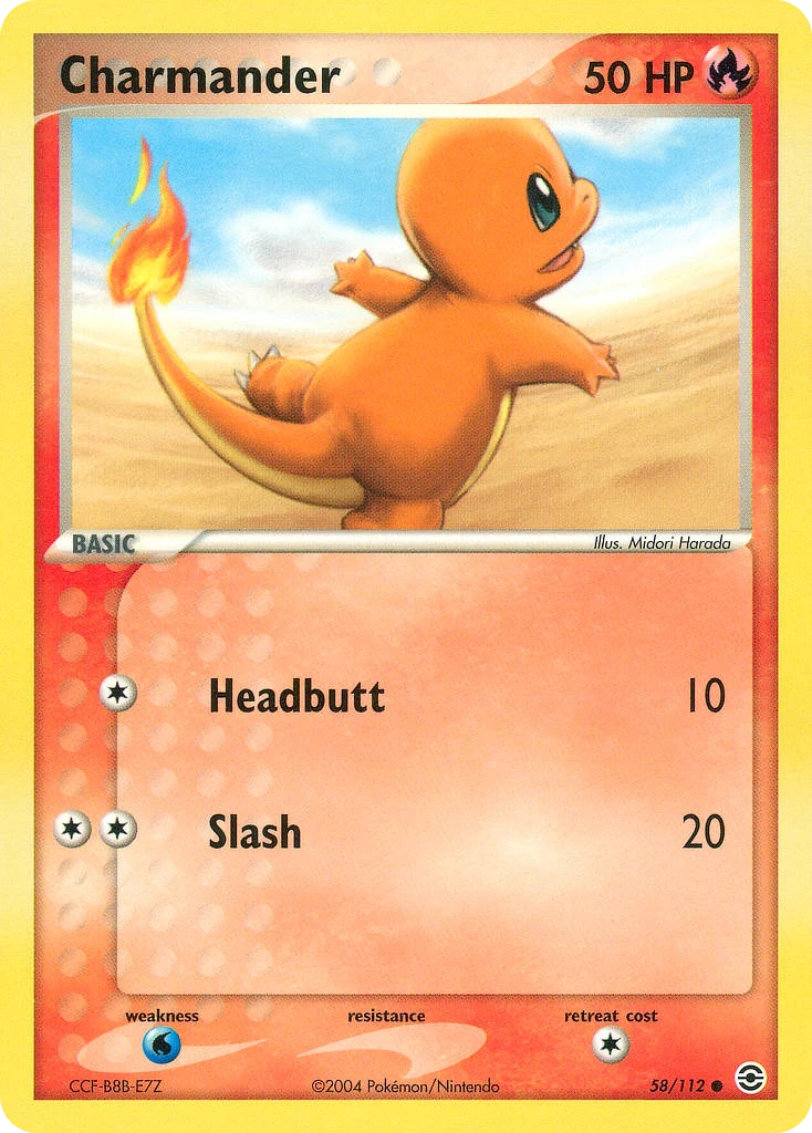 Charmander, 58/112