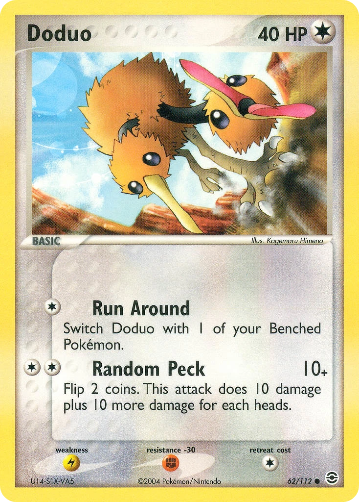 Doduo, 62/112