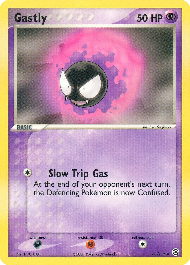 Gastly, 63/112
