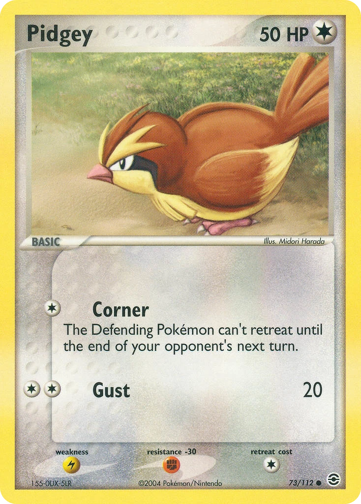 Pidgey, 73/112