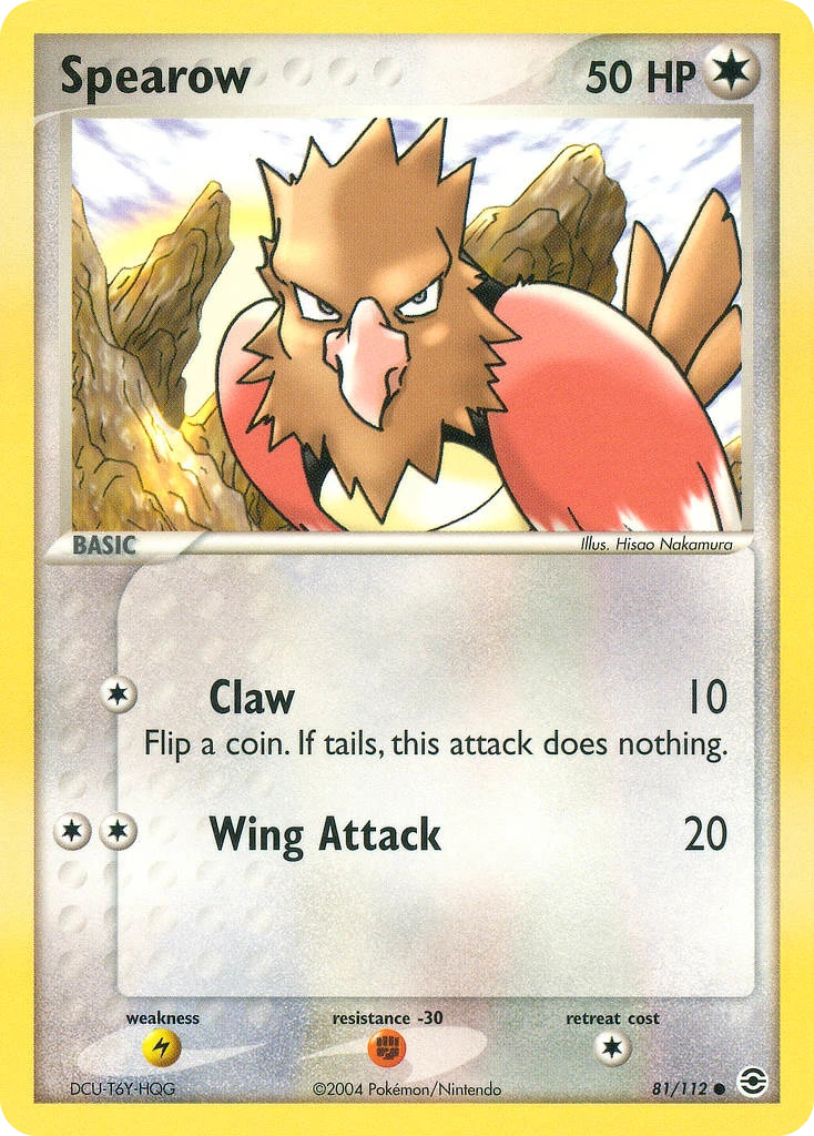 Spearow, 81/112