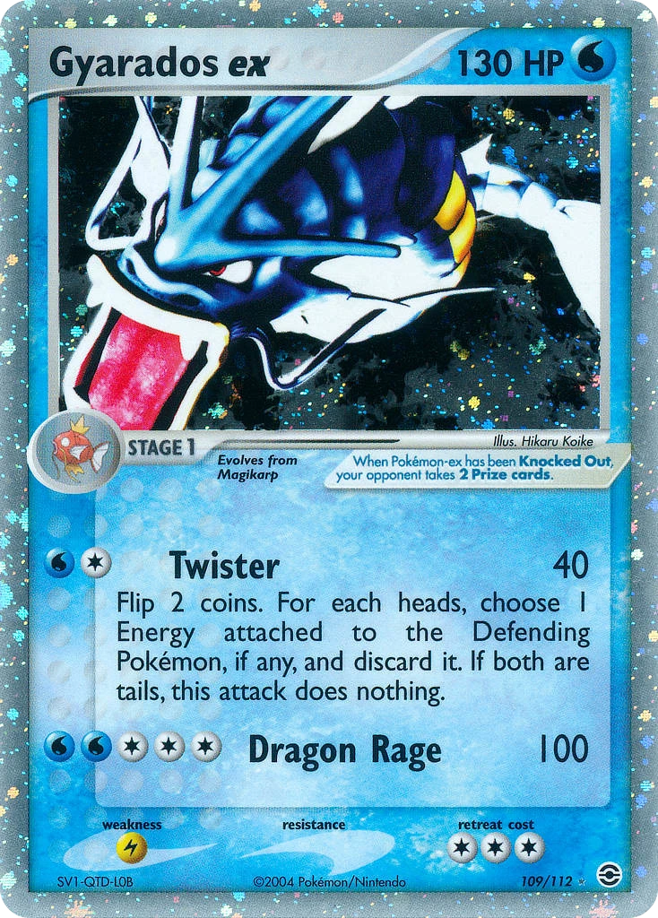 Gyarados ex, 109/112