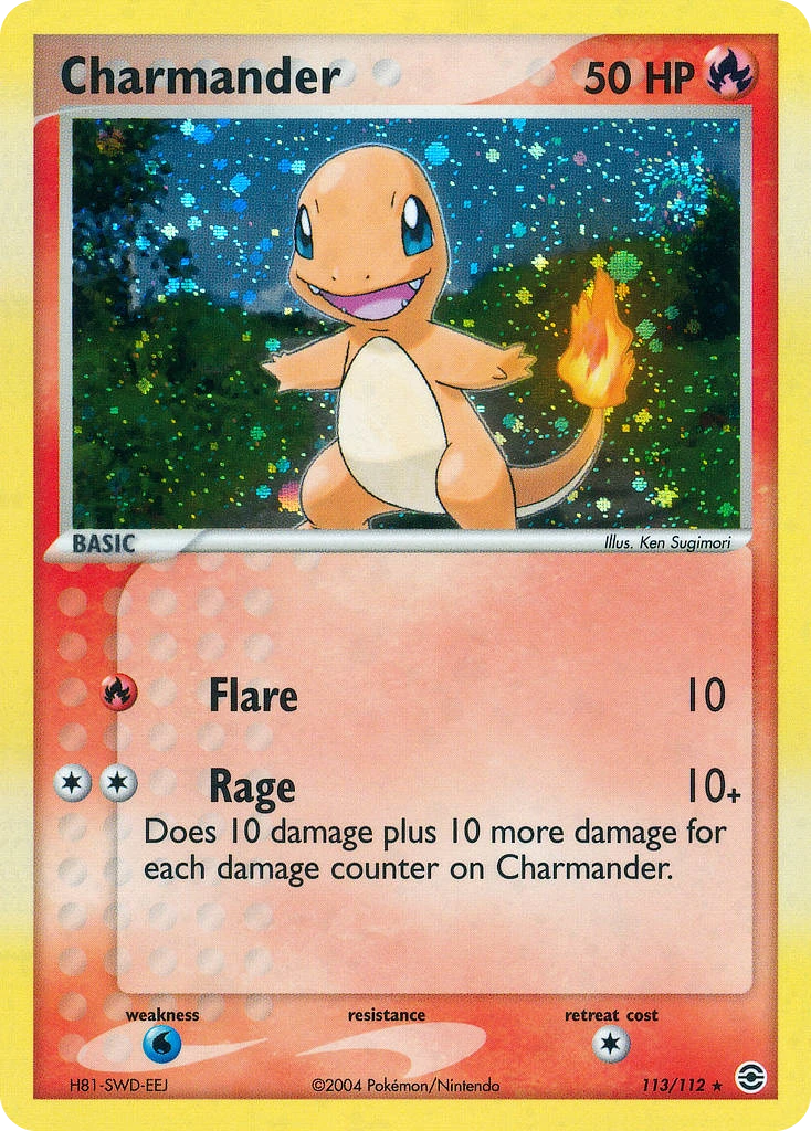 Charmander, 113/112