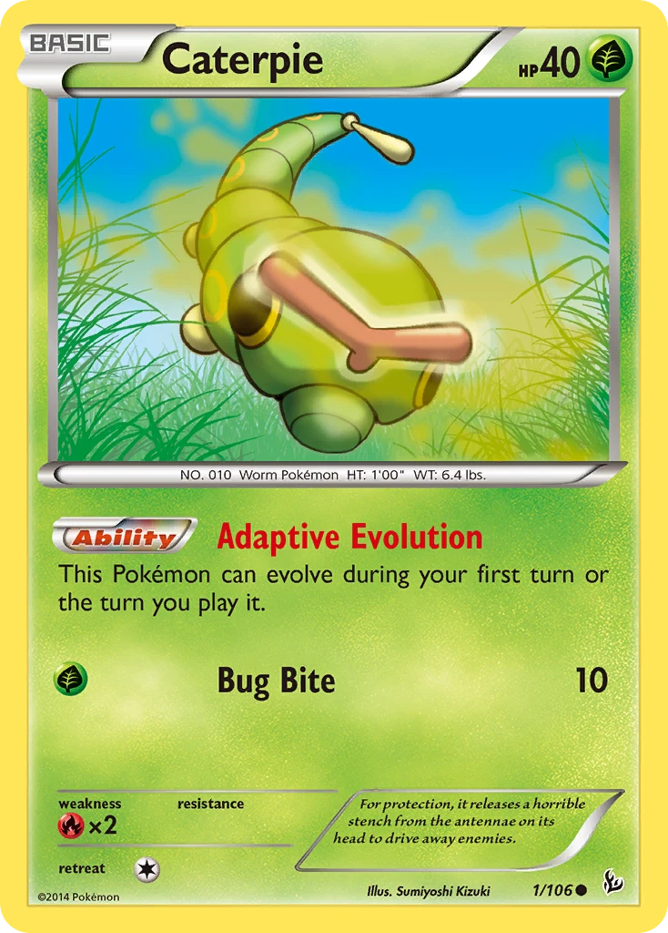 Caterpie, 001/106