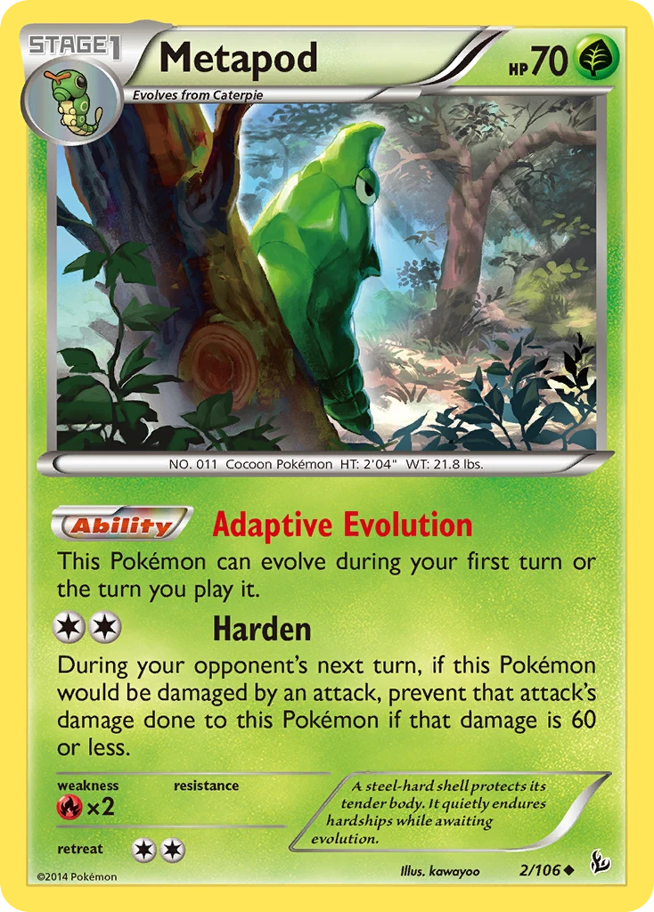 Metapod, 002/106