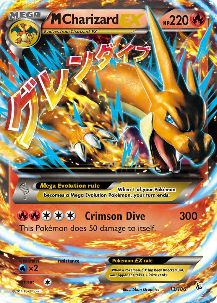 M Charizard-EX, 013/106