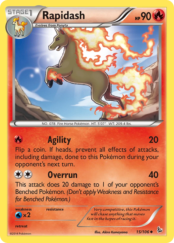 Rapidash, 015/106