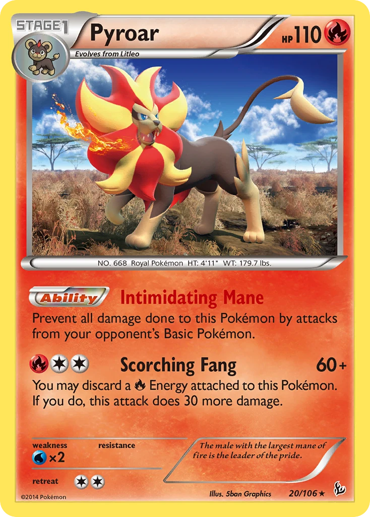 Pyroar, 020/106