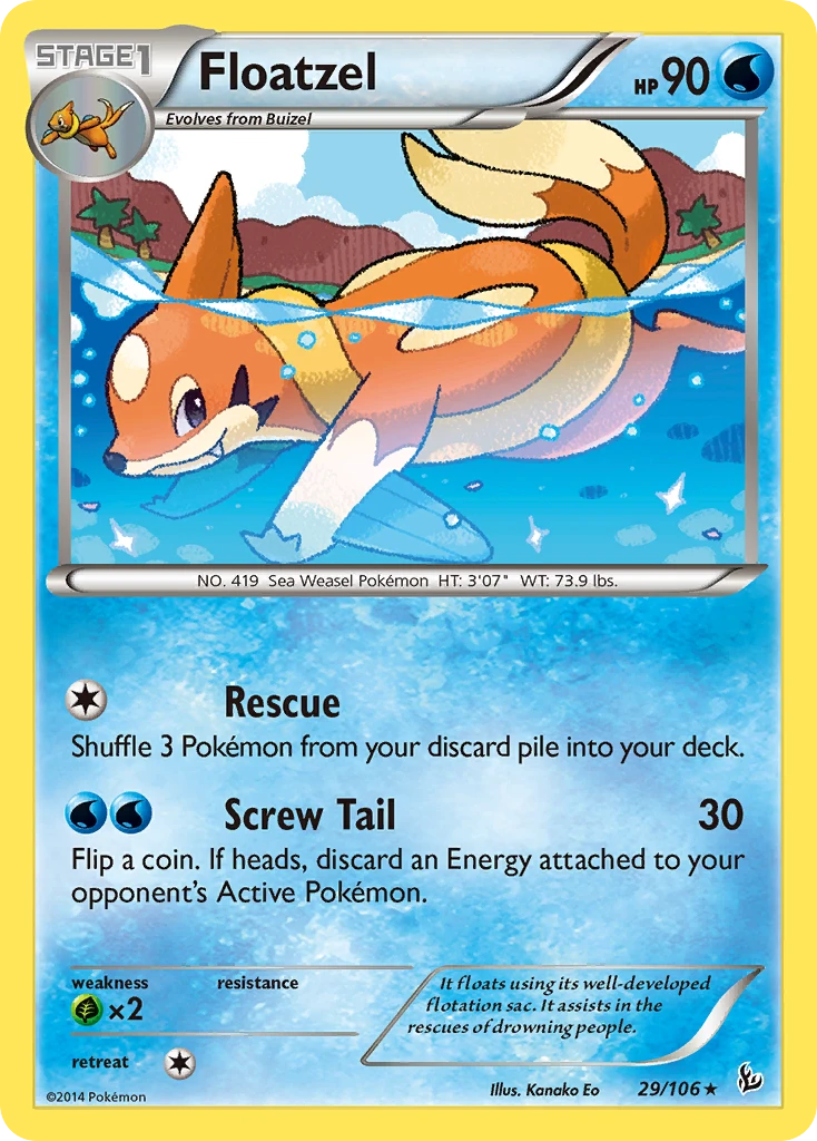 Floatzel, 029/106